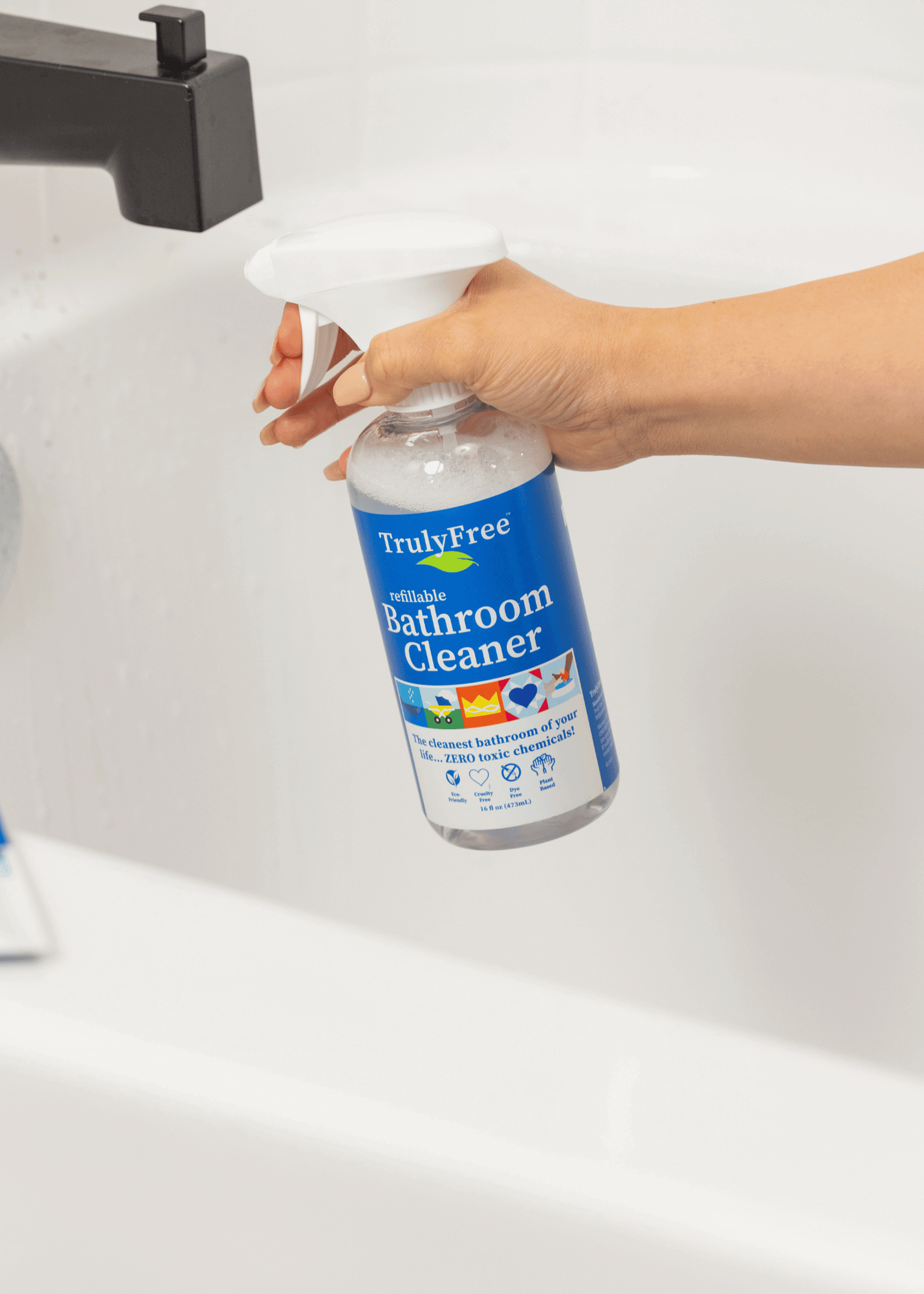 Bathroom | Natural Bathroom Cleaning Products | Truly Free Home